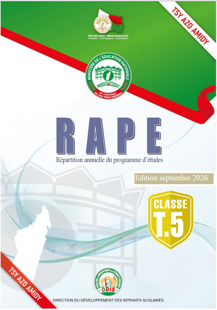 Couverture RAPE T5