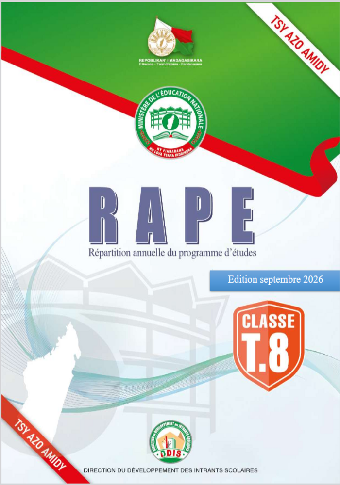 Couverture RAPE T8